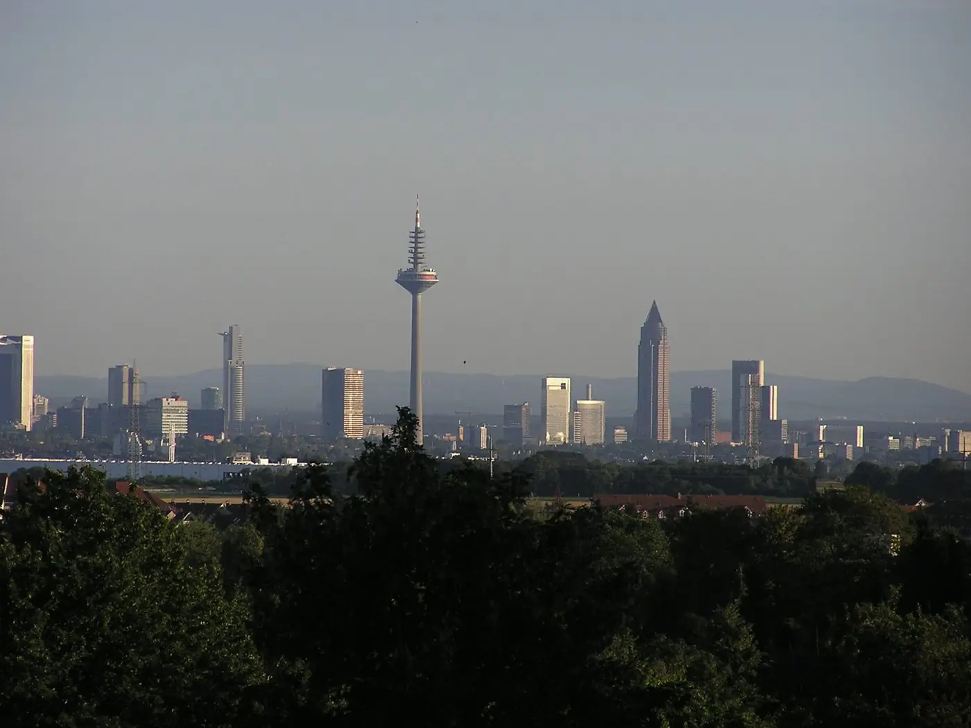 Frankfurter Skyline vom Taunus